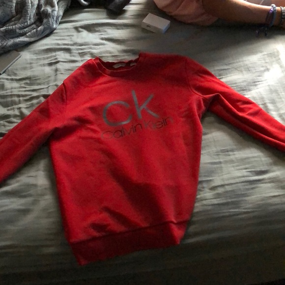Calvin Klein Sweaters - Calvin Klein hoodless sweatshirt Calvin Klein Sweaters - Calvin Klein hoodless sweatshirt